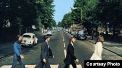 Обкладинка альбому Бітлз «Abbey Road» записаного у 1969 році
